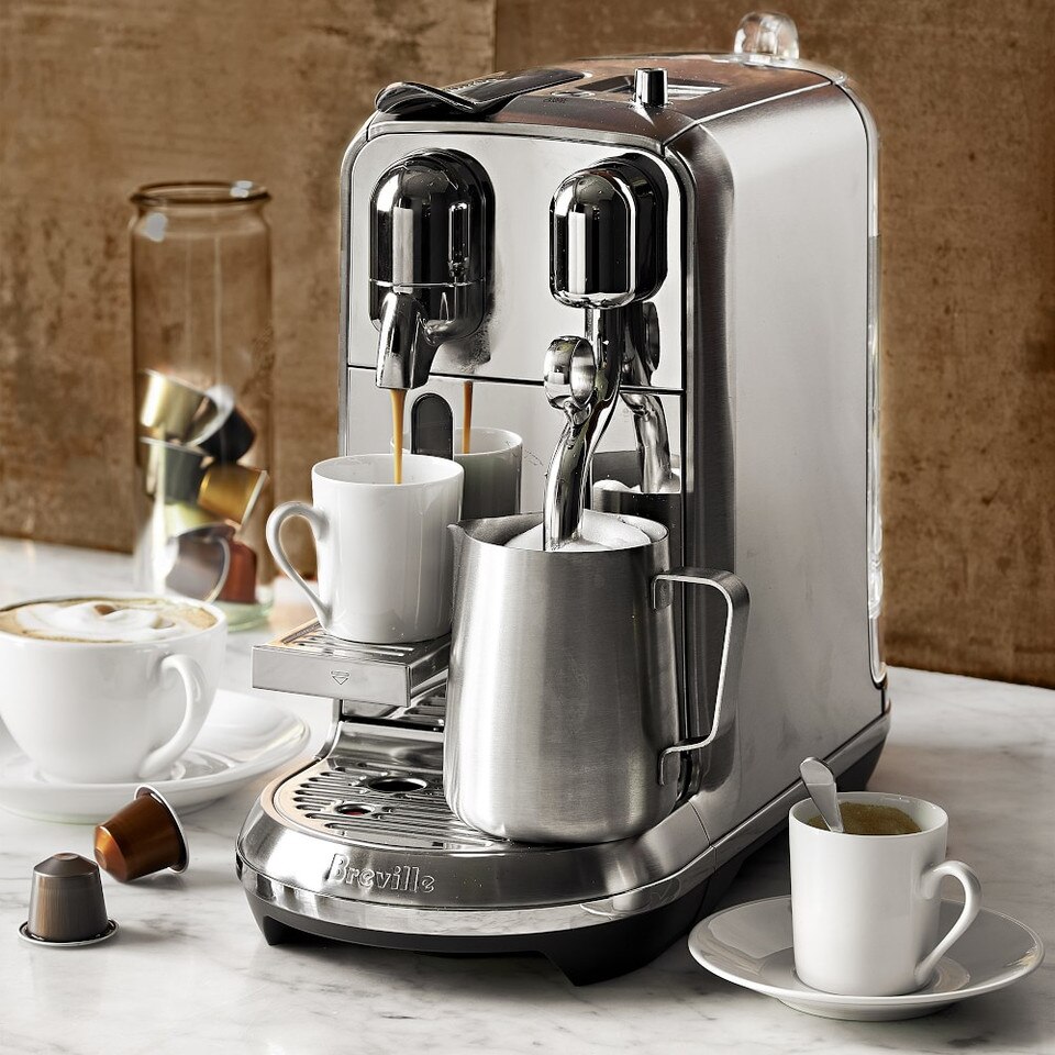Nespresso Creatista Plus Espresso Machine by Breville Williams Sonoma